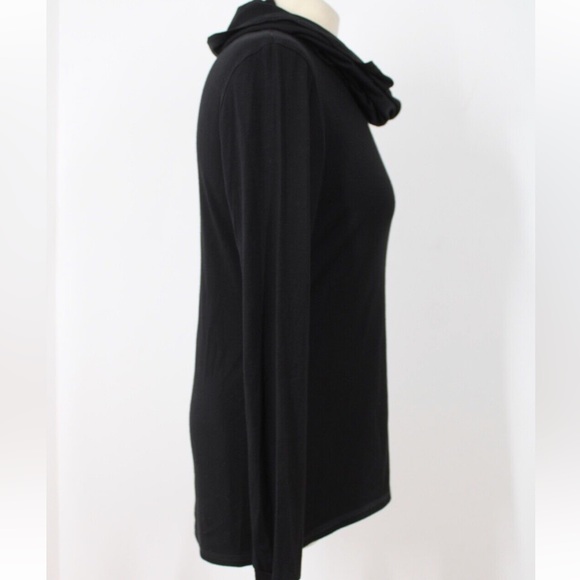 *BLUE* NWT, NUX, Womens, Revive Active LS Turtle Cowl Neck Top, Thumbholes - Picture 3 of 8